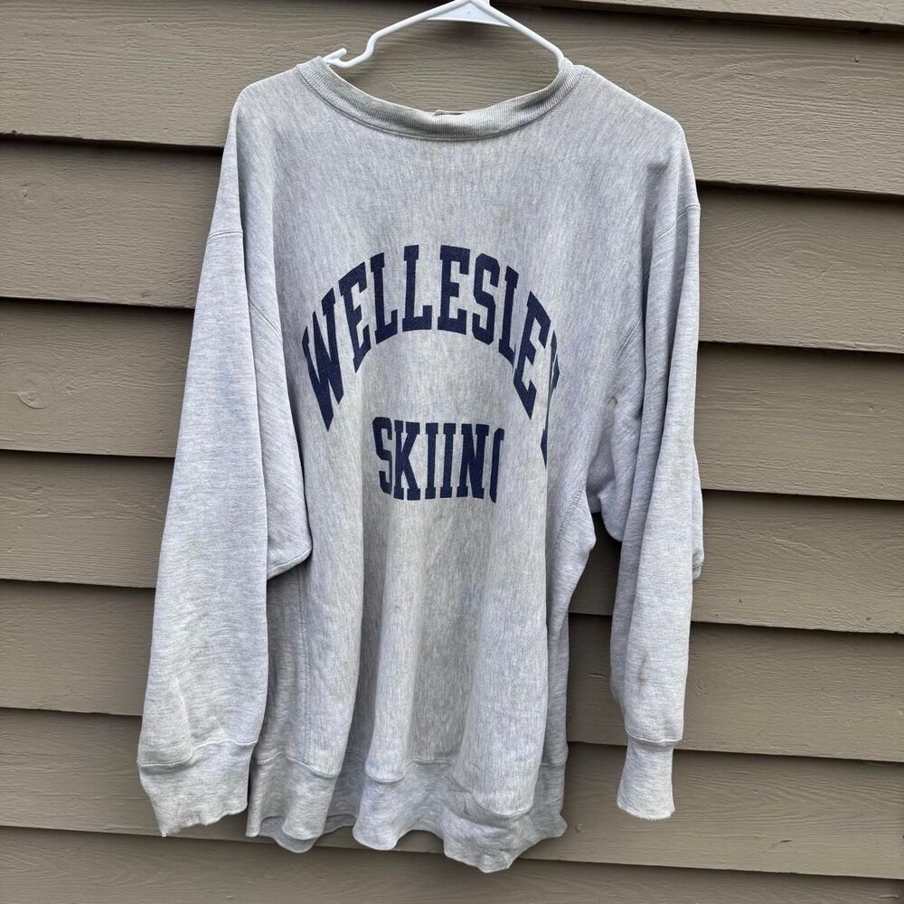 Champion Men's Grey Sweatshirt